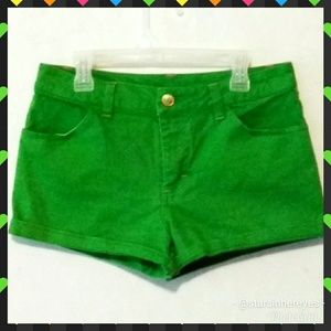 🎉French Toast Jean Shorts Green